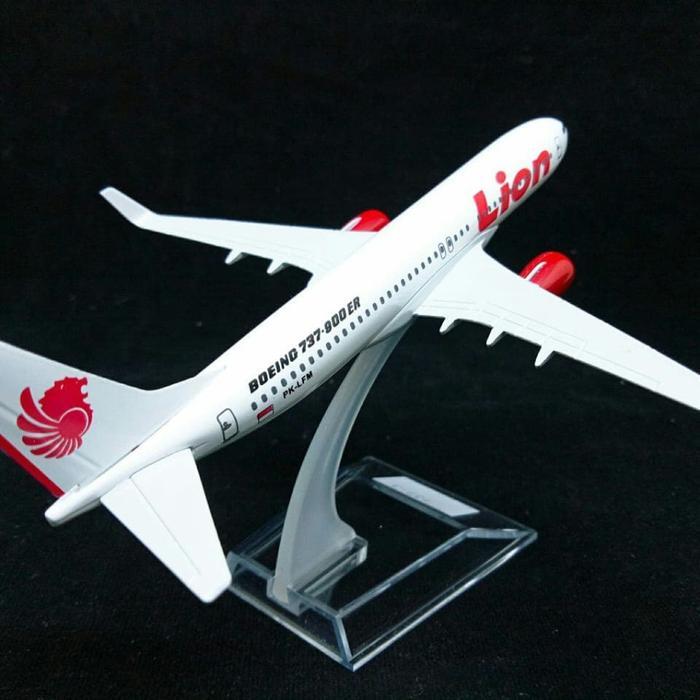 Miniatur Pesawat Diecast Lion Air / American Boeng Asli Toy - Lion Air