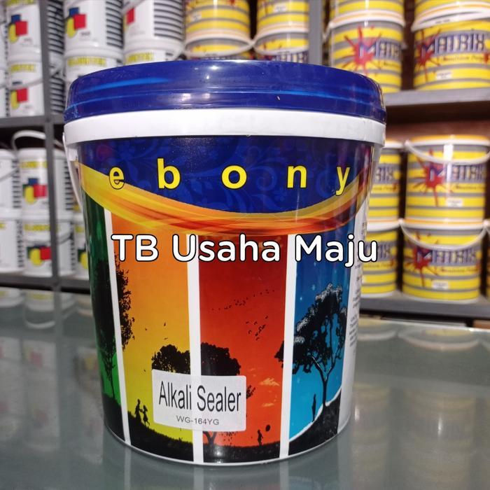 Ebony Sealer Alkali / Cat Dasar Tembok Dinding Interior Eksterior 4 Kg