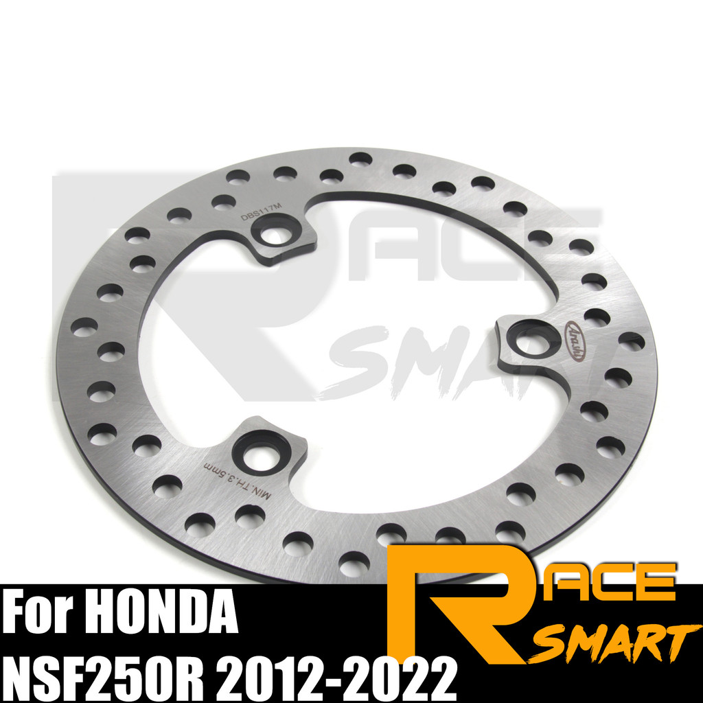 For HONDA NSF250R 2012-2022 186mm Motorcycle C Rear Brake sc sk Rotors NSF 250R NSF250 R 2013 2014 2