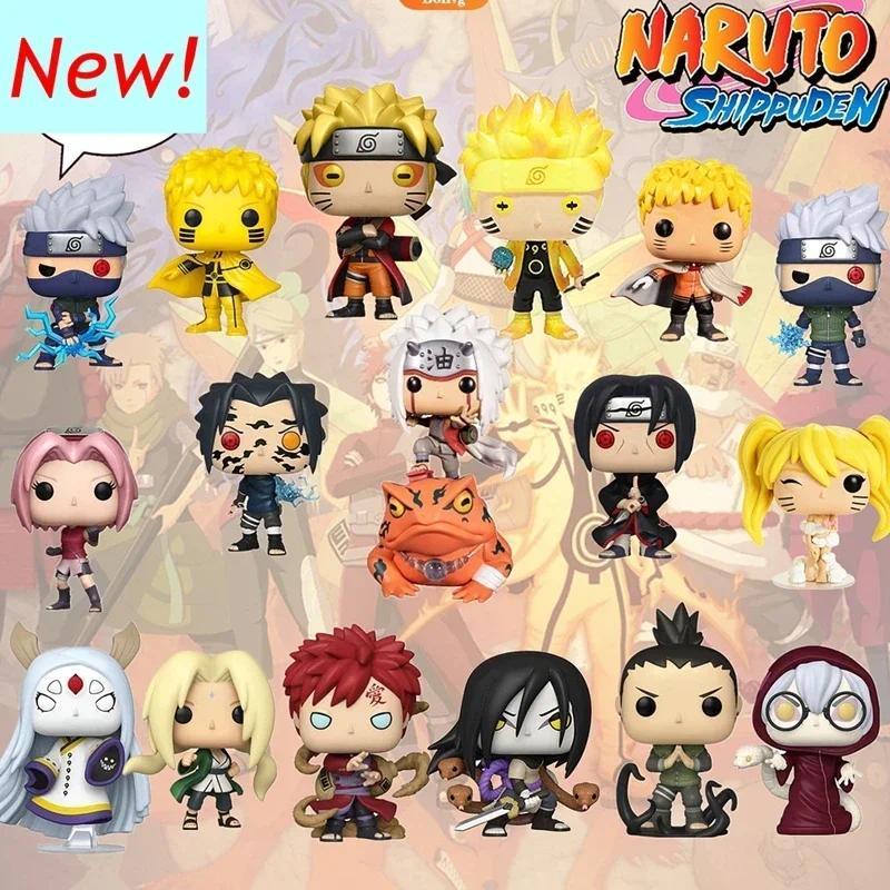 FUNKO POP NEW Naruto Series Kakashi Itai Sakuke Tsunade Oroimaru Figures Toys Vinyl Doll Collection 