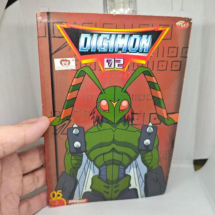Komik Jadul Digimon 02 Zero Two Volume 05 Original M&C Bahasa Indonesia Full Color 2ND