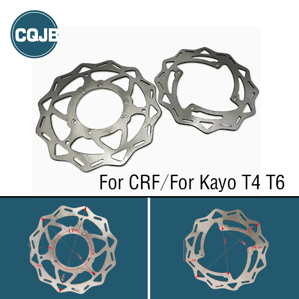 CQJB Motorcycle Brake sc Front and Rear Brake scs for Kayo T4 T6/CRF