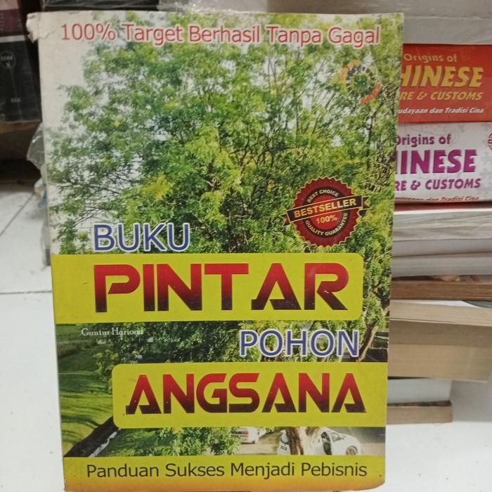 Buku Pintar Pohon Angsana. Original.
