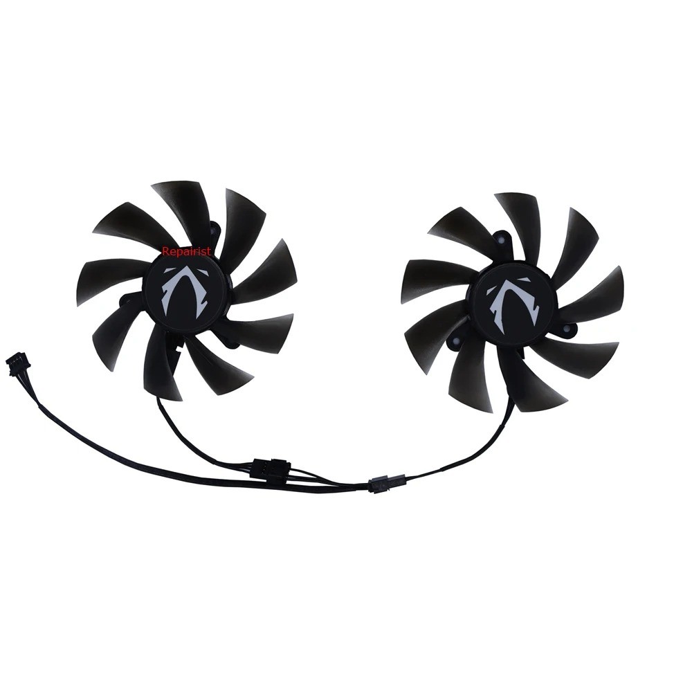 GPU Cooler,Video Card Cooling Fan,2Pcs/Set,XY-D09015B,For JIESHUO Notebook Laptop ip RTX 3070M 8G rt