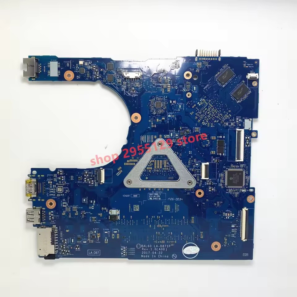NEW -09DT3W 09DT3W 9DT3W Mainboard For DELL piron 5468 5000 Laptop Motherboard BAL60 LA-D871P With i