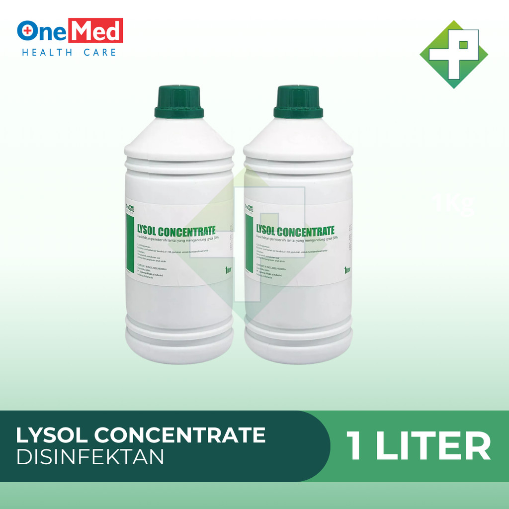 ONEMED - Lysol Concentrate 50% 1 Liter | Disinfektan Pembersih | PENTALOGY
