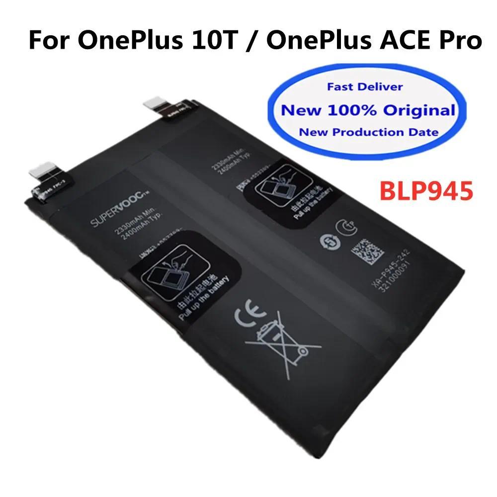 2x2400mAh BLP945 Original Battery For 1+ OnePlus 10T CPH2413, CPH2415 CPH2417 CPH2419 One Plus ACE P