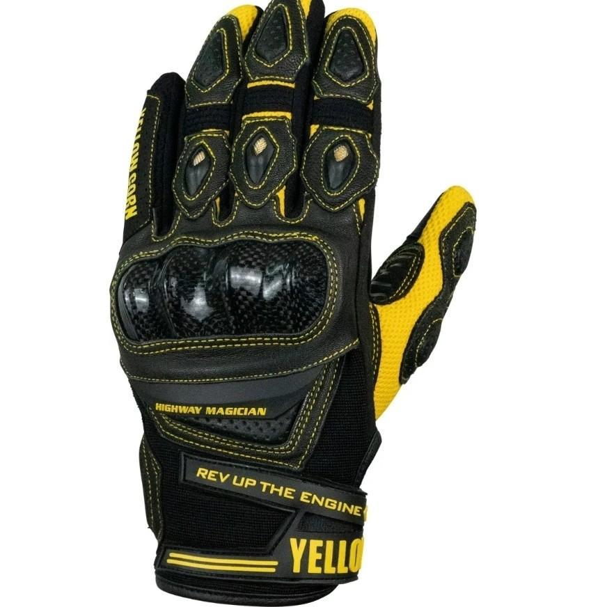 Sarung Tangan Motor - Yellow Corn YG 351 Yellow Original