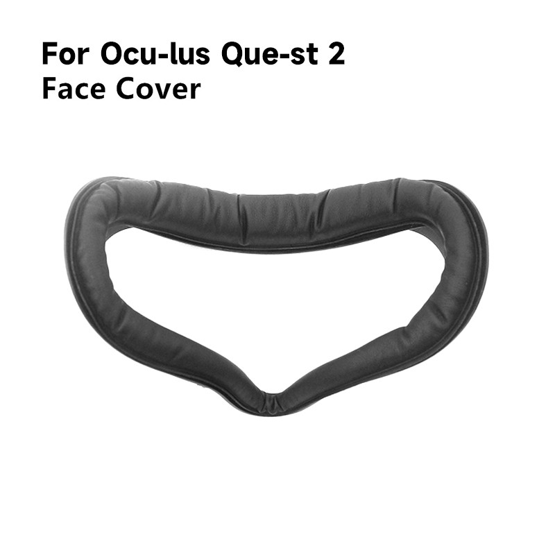 For Oculus Quest 2 Face Cover PU Cushion Facial Interface Face Cover Case Bracket Kit Eye Pad For Oc