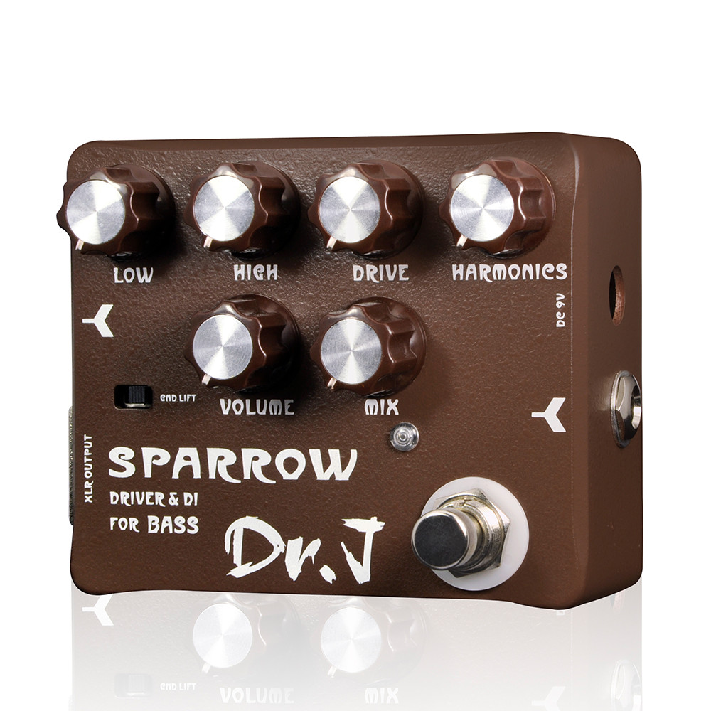 JOYO Dr J Series D53 Guitar Bass Pedal Effect Tube Bass Guitar Amplifier XLR  Output Cab Simulator E