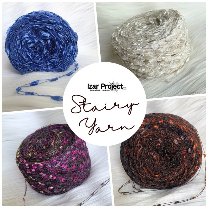 Stairy Yarn | Benang Stairy Fancy Yarn