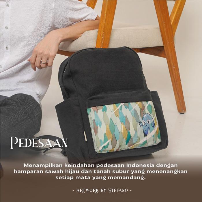 SOVLO Daily Backpack - Mini Backpack Lucu - Pedesaan_ST