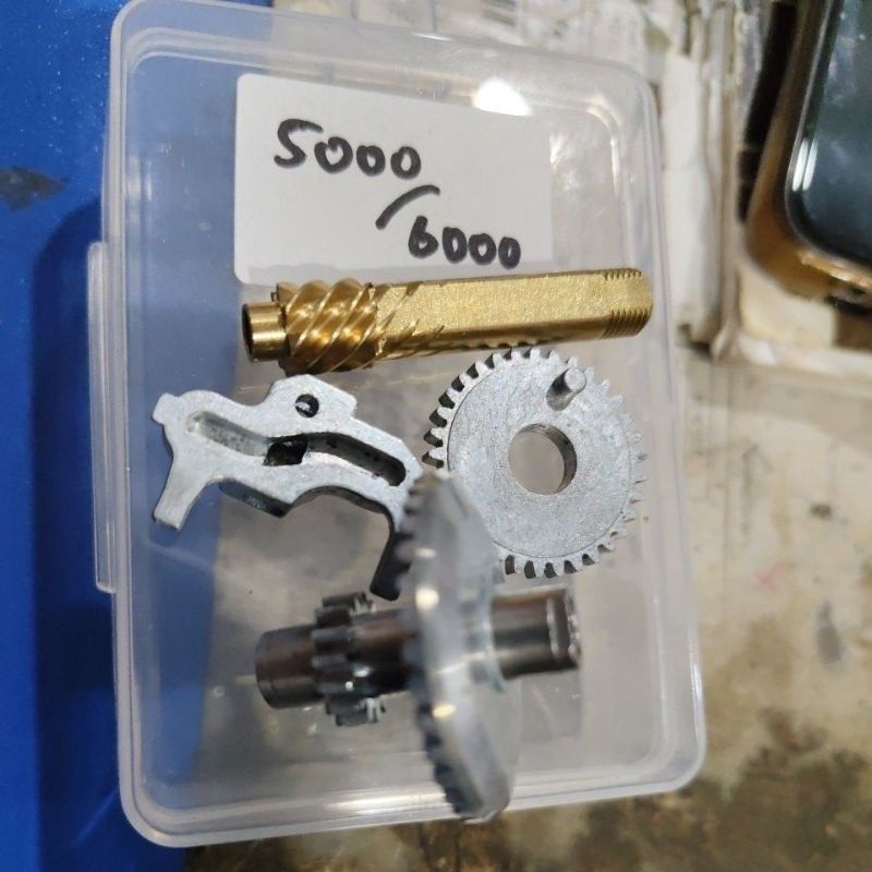 Part reel set main gear atau gigi payung untuk reel pancing Daido medallion daimos ultra caribbean t