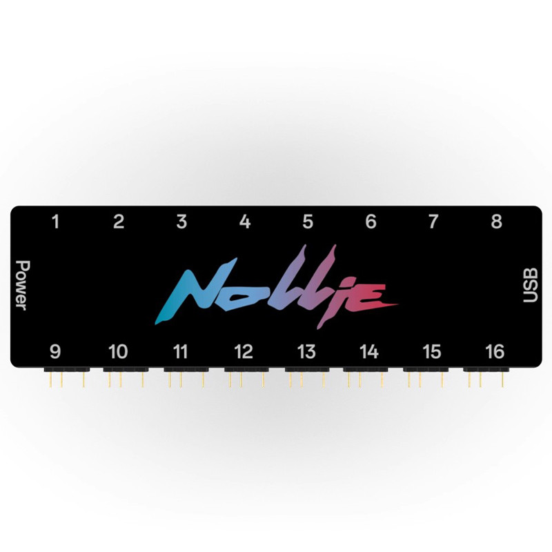 Nollie RGB Asynronous Controller HUB 8/16 Ways Addressable ARGB Splitter Support Software Signal-RGB