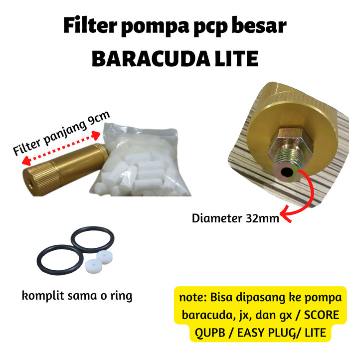 JUAL Filter pompa pcp besar BARACUDA LITE