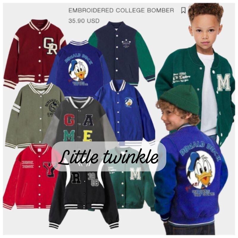 SLIDEBAR Zara kids bomber jacket (UNISEX) / bomber jacket anak zara / jaket anak zara / jaket anak u