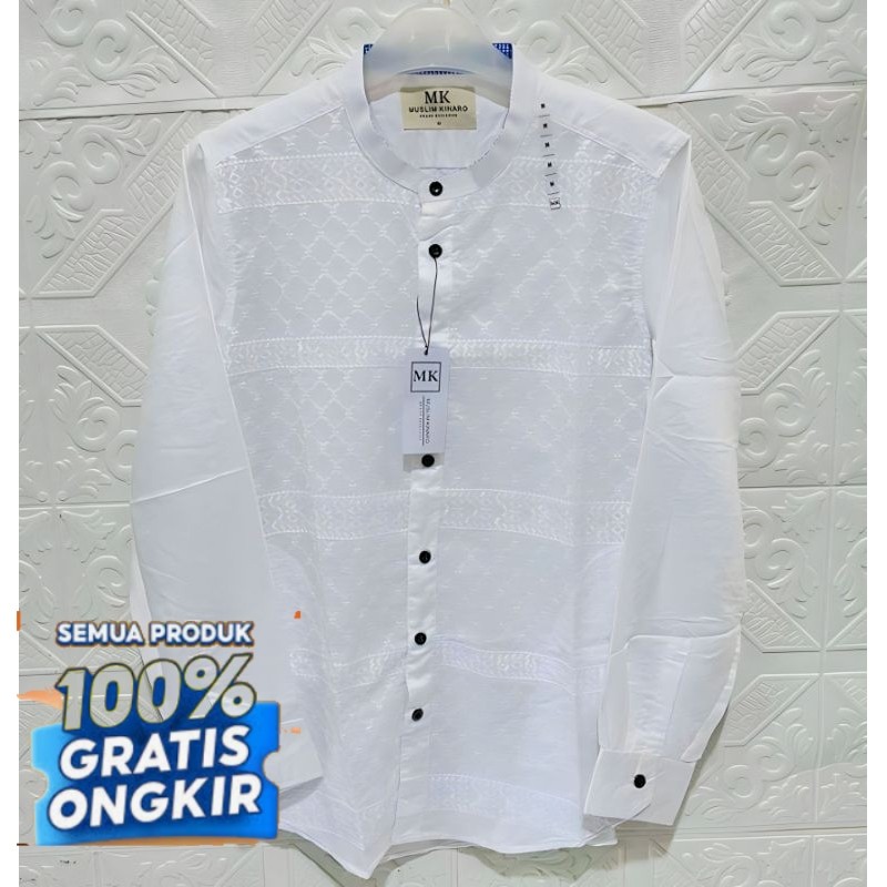 Kemko Mk Baju Katun Ukuran M-XL Banyak Warna- pakaian pria lainnya