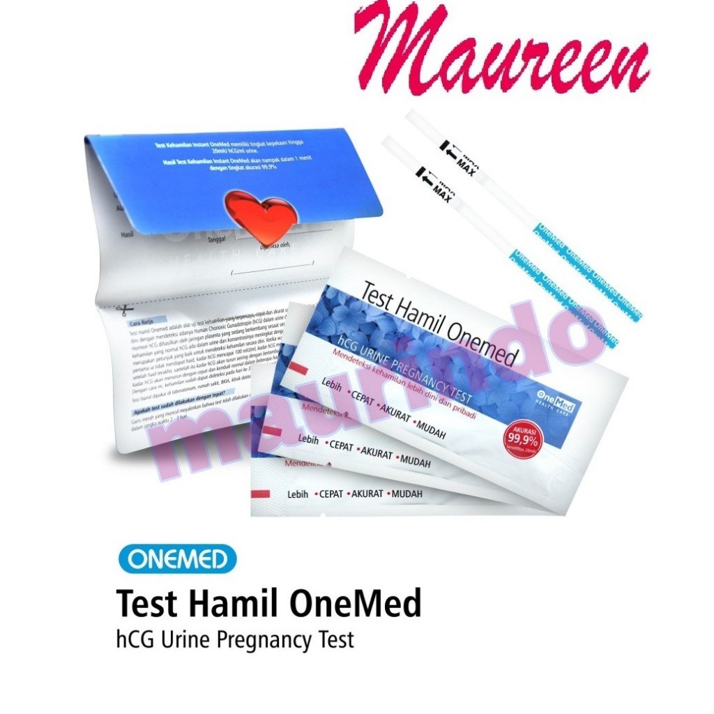 Onemed Tes Hamil / Test Pack / Alat Tes Kehamilan 1pcs