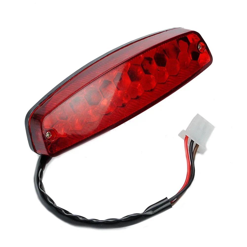 Lampu Rem Belakang Sepeda Motor LED, Lampu Stop Rem, Lampu Sein untuk Harley Suzuki BMW Honda ATV Mo