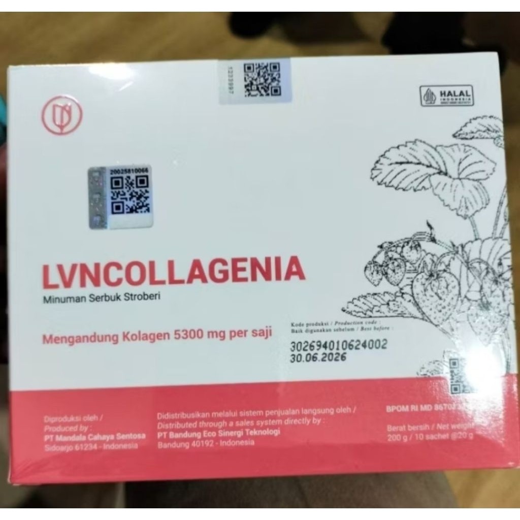 Minuman Kolagen LVN Collagenia – Kulit Putih & Sehat Checkout Sekarang