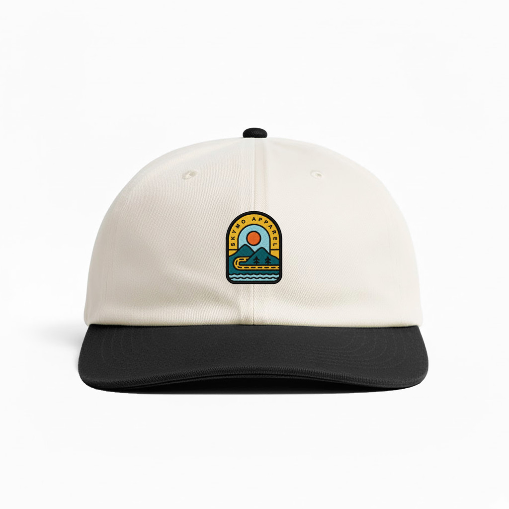 Skymo Apparel Topi Basecaps Hill Black White