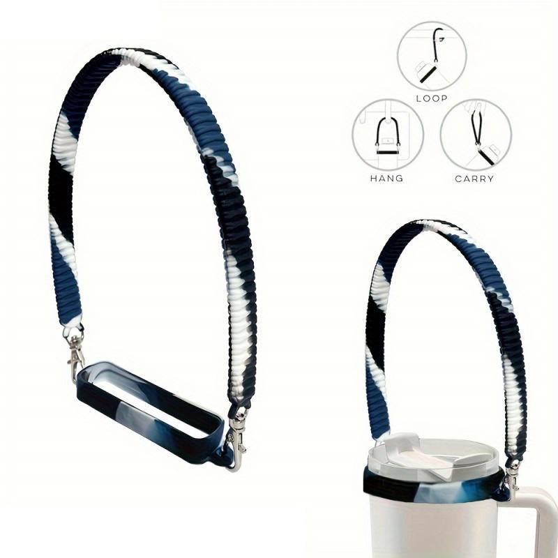 Water Bottle Strap Silicone Portable Bottle Carrying Strap Universal Drink Bottle Carrier Strap for 