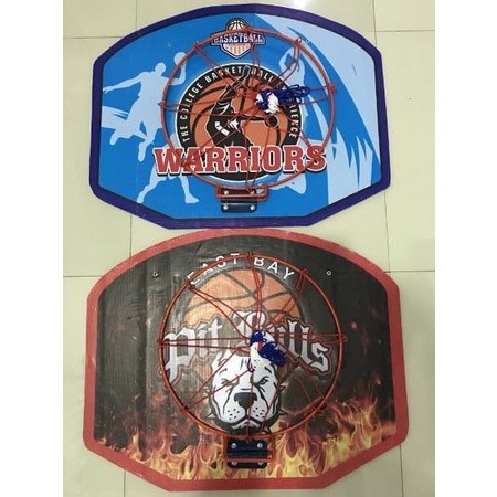 (lay bus) RING PAPAN BOLA BASKET BESAR (RING DAN PAPAN KAYU)