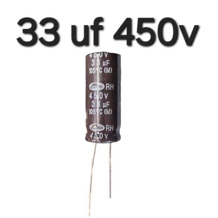( 33 uf 450v ) ELKO ELCO PSU REGULATOR 33UF 400V 33 UF 400 450 V 350V 300V 500V 300 350 500