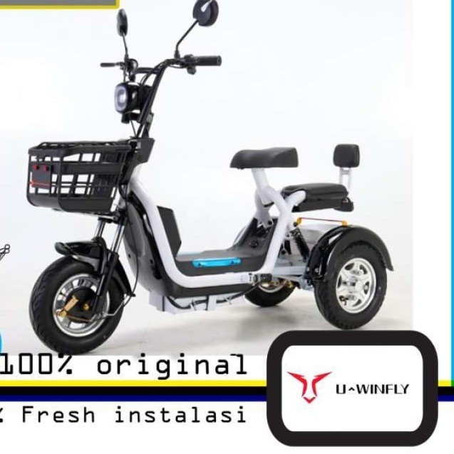 Sepeda Listrik Roda 3 Uwinfly Romeo 3