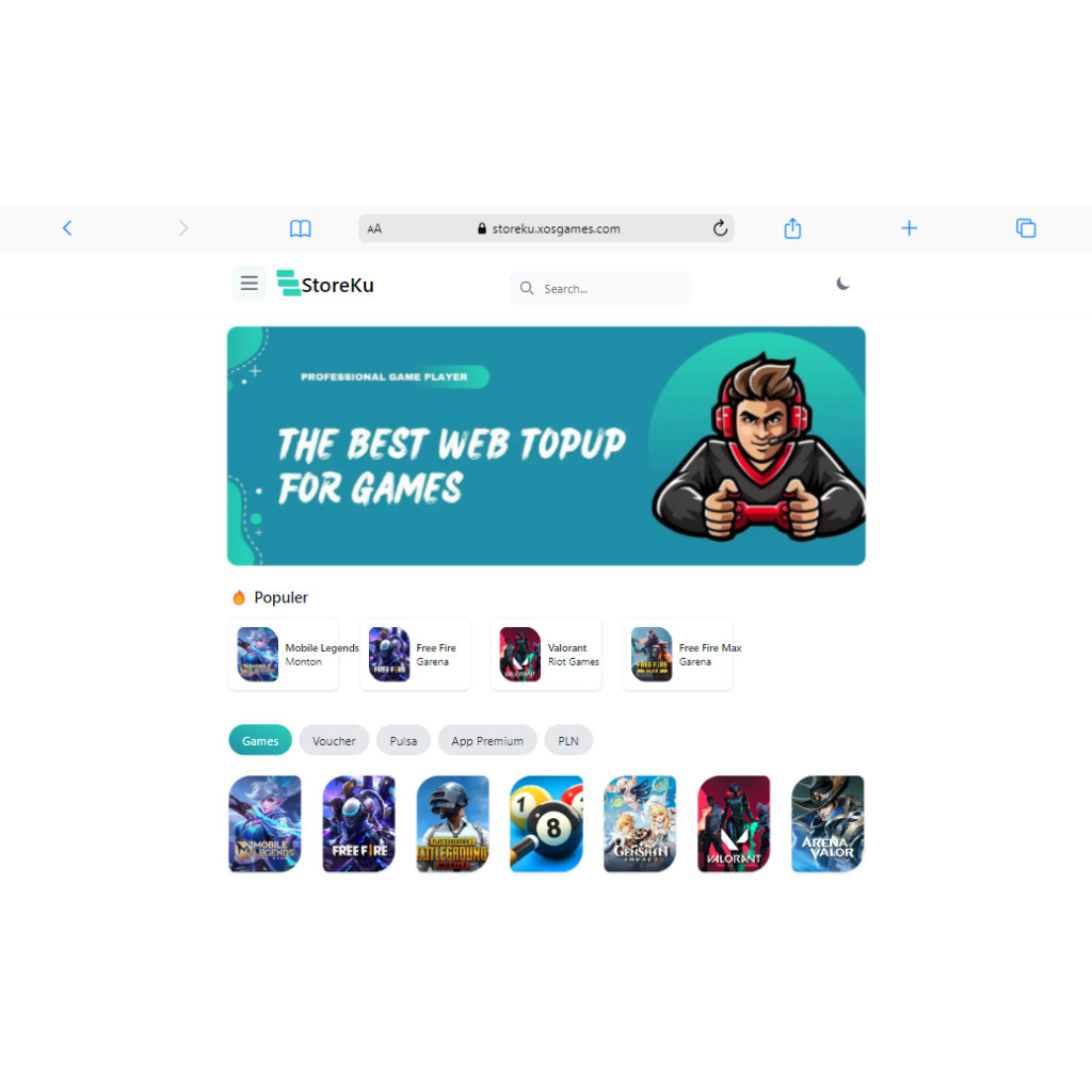 Source Code Topupgames Dan Ppob ( New )