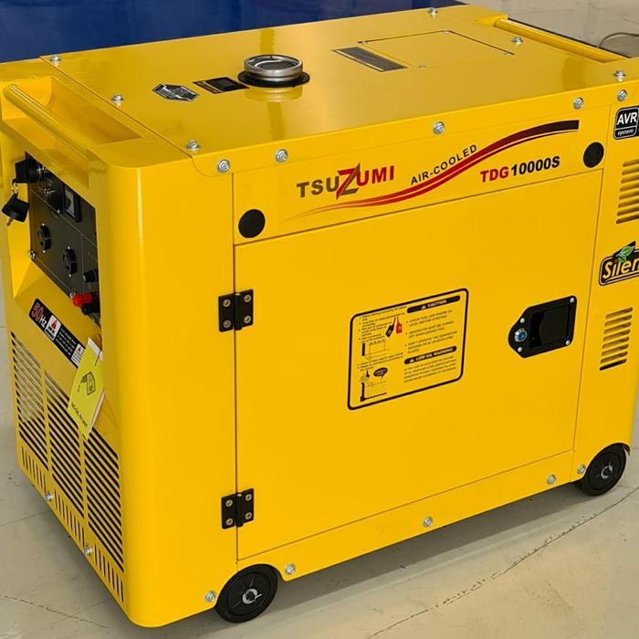 Silent diesel genset 9 kva 7000 watt Tsuzumi japan TDG 10000 S