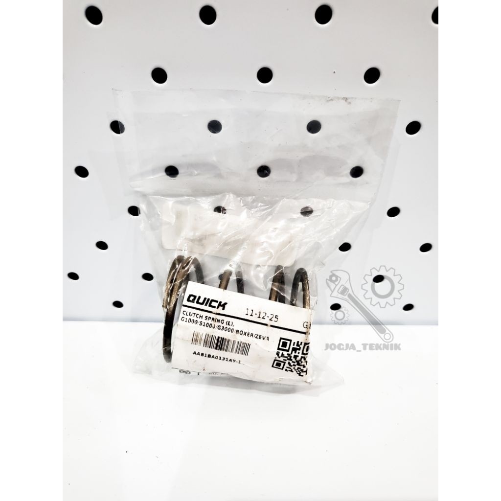 Sparepart Traktor Quick Clutch Spring Traktor Quick G1000,S1000,G3000,Zeva,Boxer Original / Pir Kopl