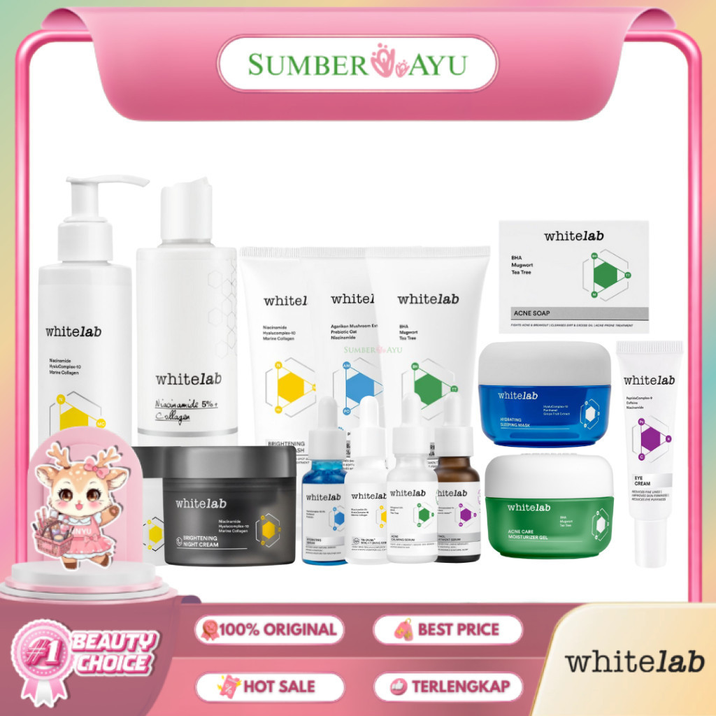 SUMBER AYU | WHITELAB SKINCARE SERIES | WHITELAB ACNE SERIES | WHITELAB HYDRATING SERIES