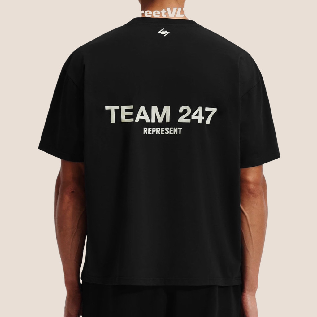 Represent UK Team 247 Black Tee Original