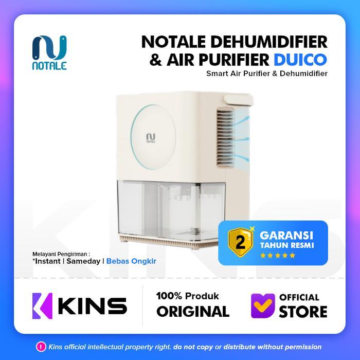 HOT PRODUK Notale Duico Dehumidifier With Air Purifier Pembersih Dan Penyerap Lembab Ruangan - Duico