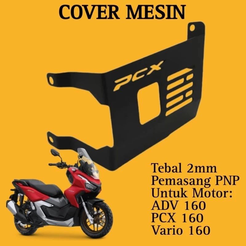 COD Cover Tutup Mesin ADV 160 PCX 160 Vario 160 | Engine Guard Cover ADV 160 PCX 160 Vario 160