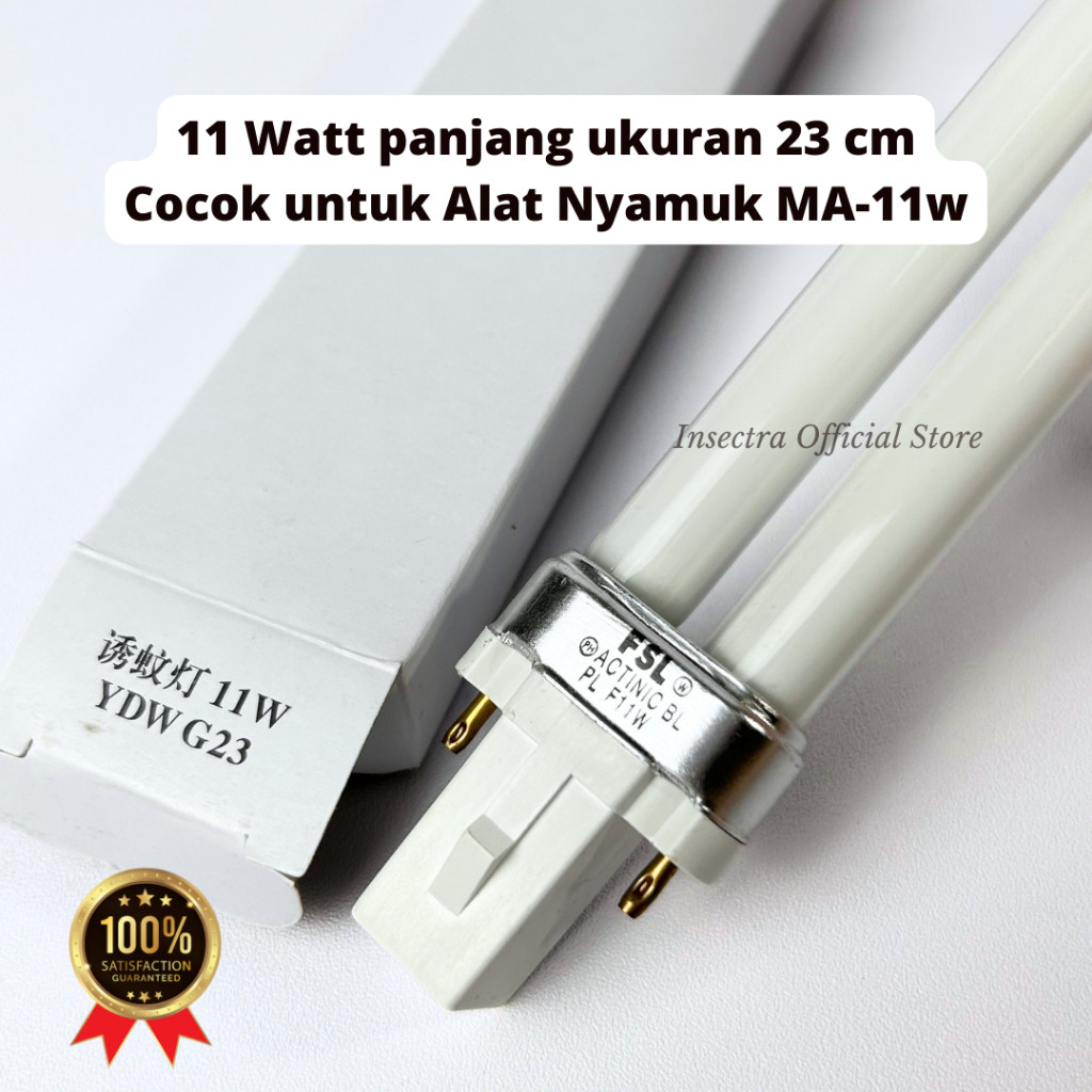 Lampu UV Perangkap Nyamuk 11 Watt PL FSL Refill KRISBOW INSECT MA-11W