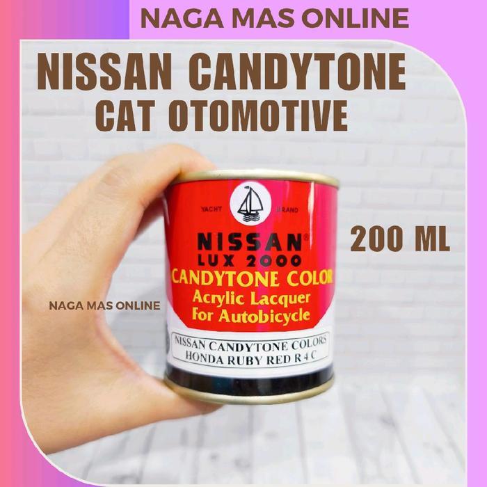 NISSAN CANDYTONE MERAH / MERAH CANDY / CAT DUCO / CAT MOBIL Paint - R3C Honda Red