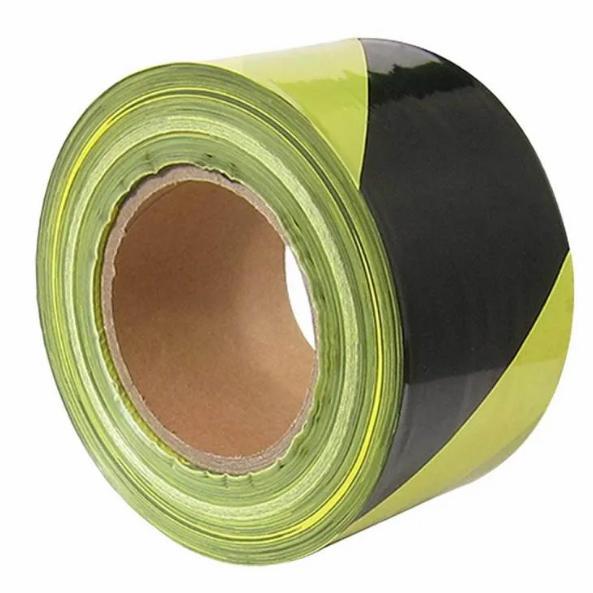 POLICE LINE Garis Polisi Barricade Line Hitam Kuning - Kuning