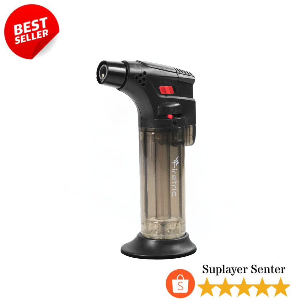 Firetric Korek Api Las Jet Torch Gas Butane Windproof Premium

