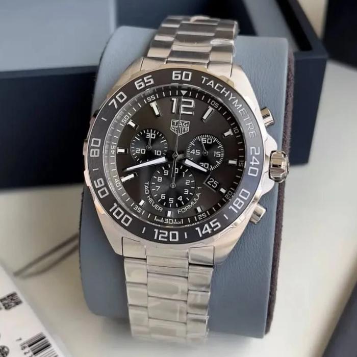 T4G Heuer Formula 1 CAZ1011.BA0842 Chronograph Grey Dial Men's Watch