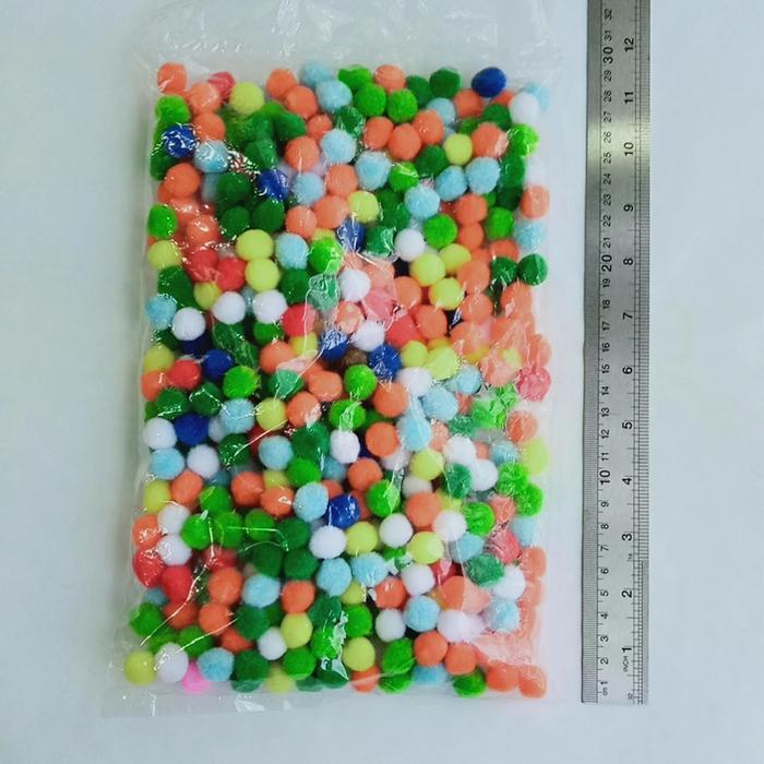 Pom-pom Grosir 500pc 15mm/Sensori Integration/Montessori/Terapi Wicara