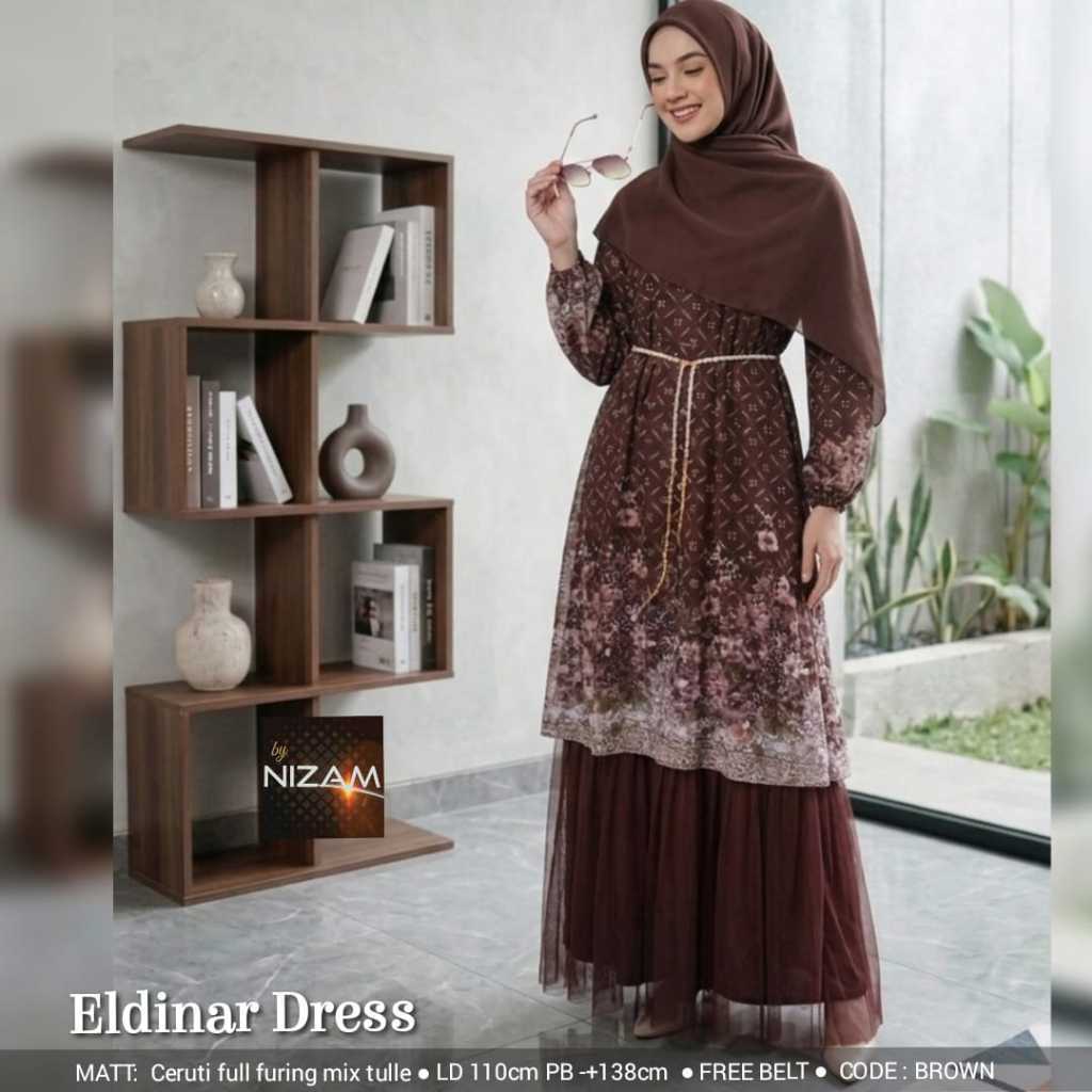 1003     ELDINA DRESS by NIzAM