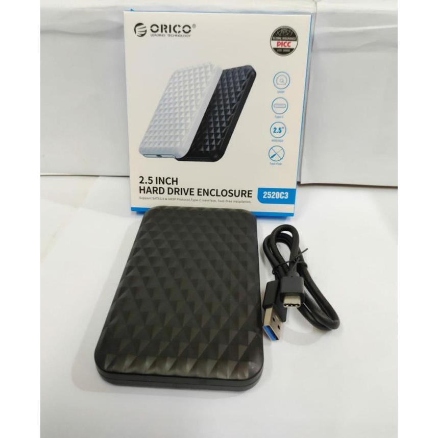Case Hdd ssd Enclosure 2.5 in Type-c 2520c3 case type c