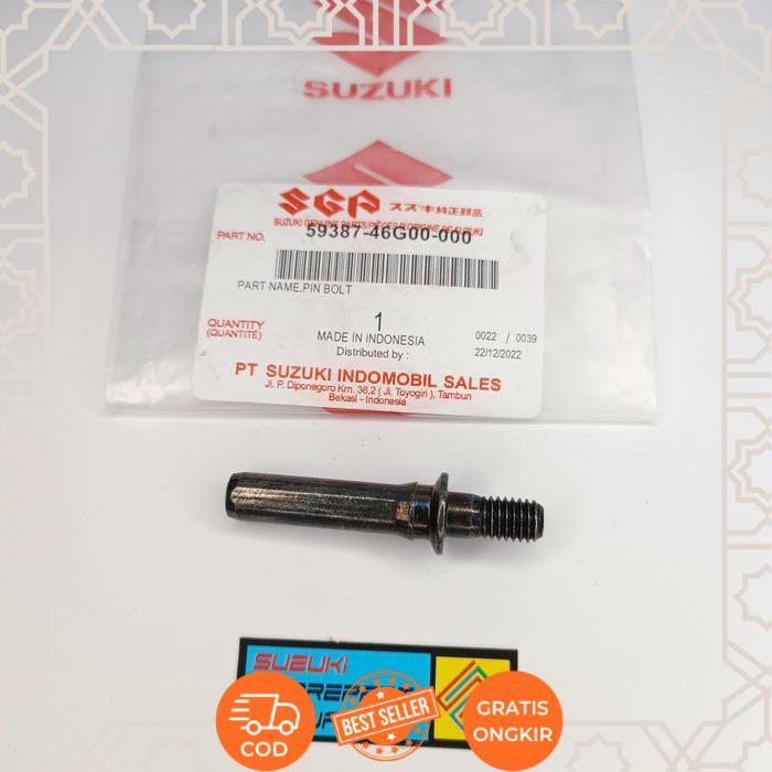 Eclips- 59387-46G00-000 Pin Braket Kaliper Belakang Suzuki Shogun FL 125 Original