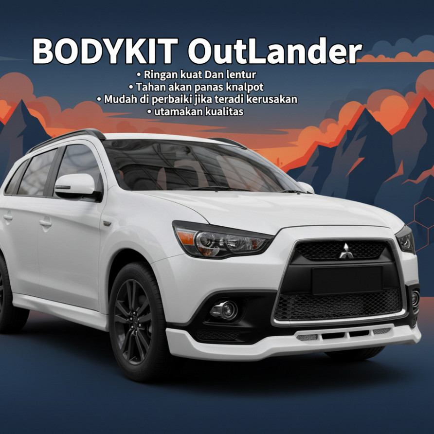 bodikit bodykit mitsubishi outlander bodikit outlander body kit outlander