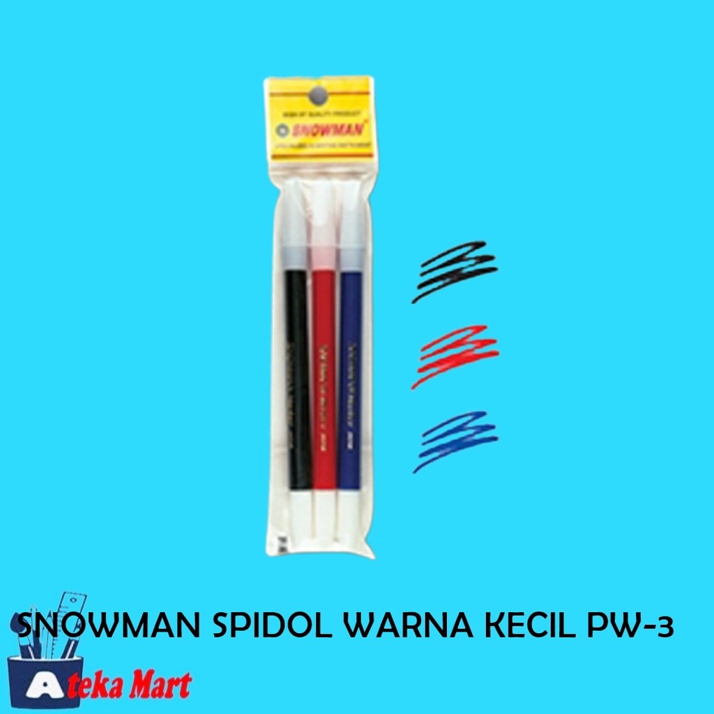 SNOWMAN PW-3 SPIDOL WARNA