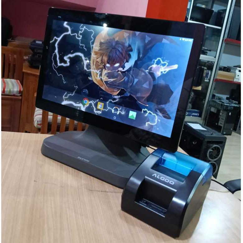 JAMIN MURAH PC Kasir Sunmi T2 Lite Berbasis Android Touch Screen Plus Printer Termal(BISA LANGSUNG O