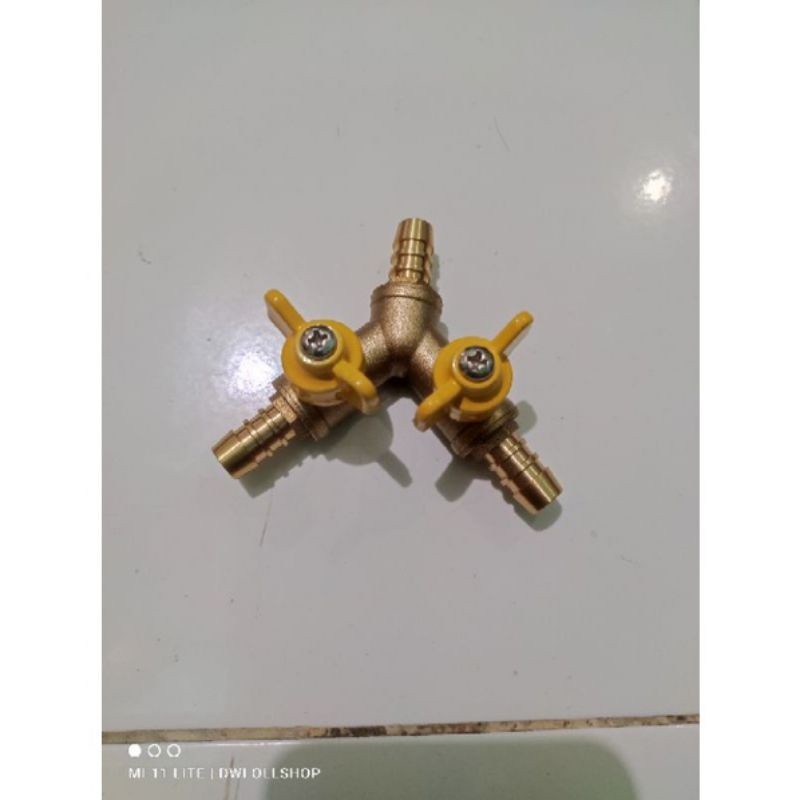 sambungan selang gas LPG/cabang stop hose 3/8 selang gas elpiji