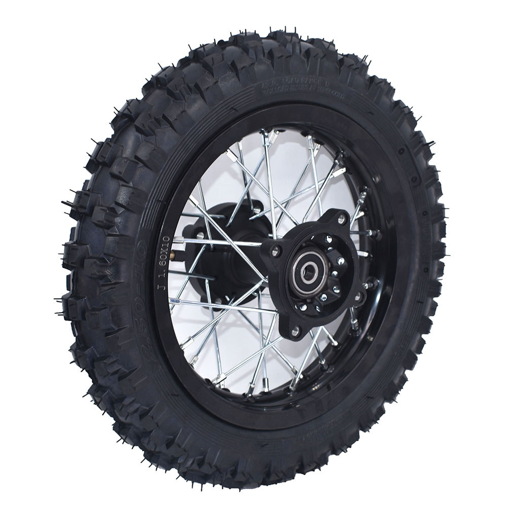 Ban Depan Atau Belakang 2.50-10" 10 Inci Dan Velg Aluminium 1.60-10 Untuk Motor Trail Kecil 50cc 70c
